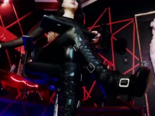 missdarklady broadcast BDSM sessions with twisted domination that ends with a massive cum show