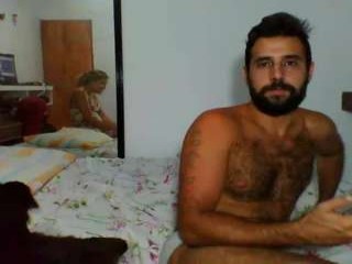 ohhairylarry broadcast blowjob sessions featuring hardcore throat-fucking with a cock or a dildo